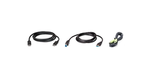 Câble KVM kit de câbles displayport USB 1.8M – vue 2