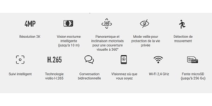 Caméra de vidéosurveillance EZVIZ 303101948 – vue 5
