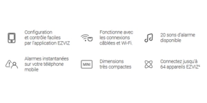Équipement d'alarme kit thermostat connecté pack T55x2 + A3 – vue 6
