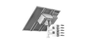 Accessoire pour caméra de vidéosurveillance panneau solaire batterie 360WH – vue 4