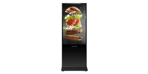 Écran d'affichage dynamique totem publicitaire au sol 43' 4K ANDROID8.1 – vue 2