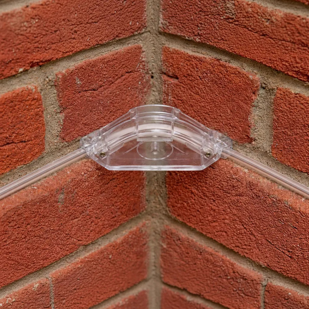 Passe-câble d’angle transparent Octofibre