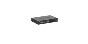 SmartPro L2+ 16 ports Gigabit 4 ports 10 GbE SFP+ – vue 3