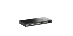 SmartPro L2+ 48 ports Gigabit 4 ports 10 GbE SFP+ – vue 3