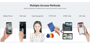 Interphone intercom SIP écran tactile IP66 – vue 6