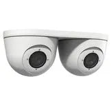 Accessoire pour caméra de vidéosurveillance dual mount blanc pour 2 modules – vue 2