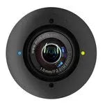 Objectif pour caméra de vidéosurveillance capteur n/b S16/M16 180 noir – vue 2