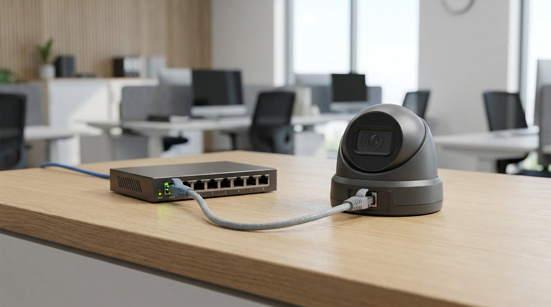 Réussir le branchement d'une caméra IP sur un switch PoE