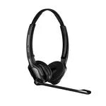 Casque téléphonique D30 USB ml micro casque binaural pc – vue 3