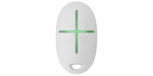 Télécommande bidirectionnelle 4 boutons NFA2P blanche – vue 2