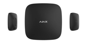 Centrale d'alarme radio GSM/3G Ethernet Wi-Fi noire – vue 3