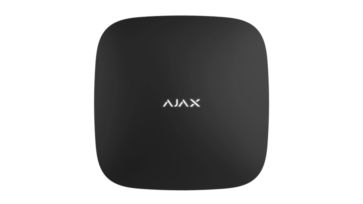 Centrale d'alarme radio GSM/3G Ethernet Wi-Fi noire