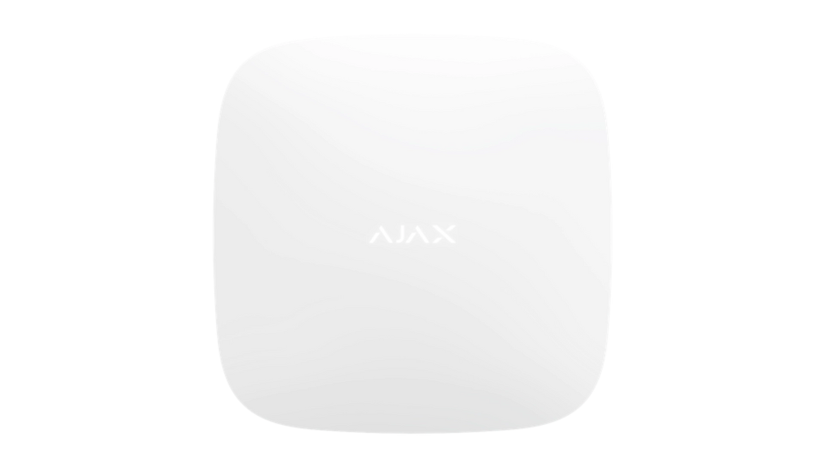 Centrale d'alarme radio GSM/3G Ethernet Wi-Fi blanche