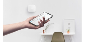 Centrale d'alarme radio GSM/3G Ethernet Wi-Fi blanche – vue 4