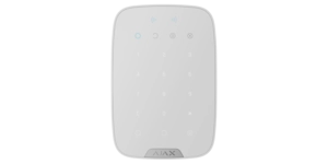 Clavier radio tactile avec lecteur RFID NFA2P blanc – vue 2