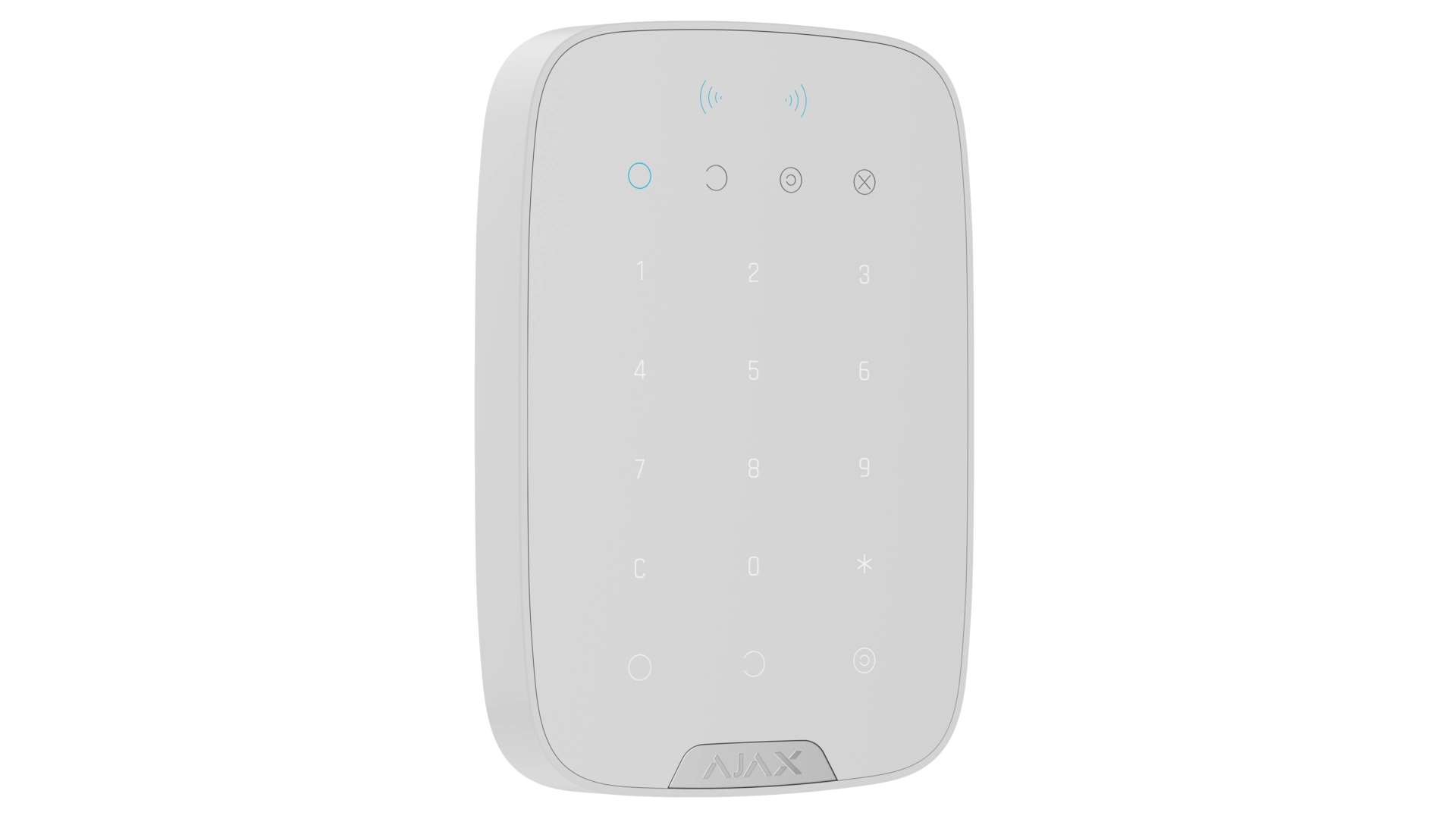 Équipement de contrôle d'accès superior keypad plus G3 jeweller white, clavier