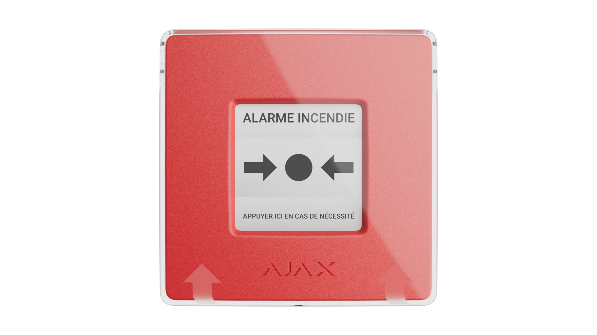 Détecteur incendie declencheur manuel rouge type 4 radio