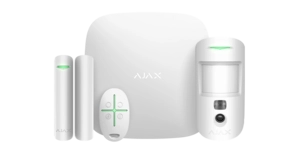Équipement d'alarme HUB2 + PIRCAM HDR + contact magnet – vue 2