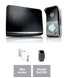 Interphone visiophone V500 pro io + bloc