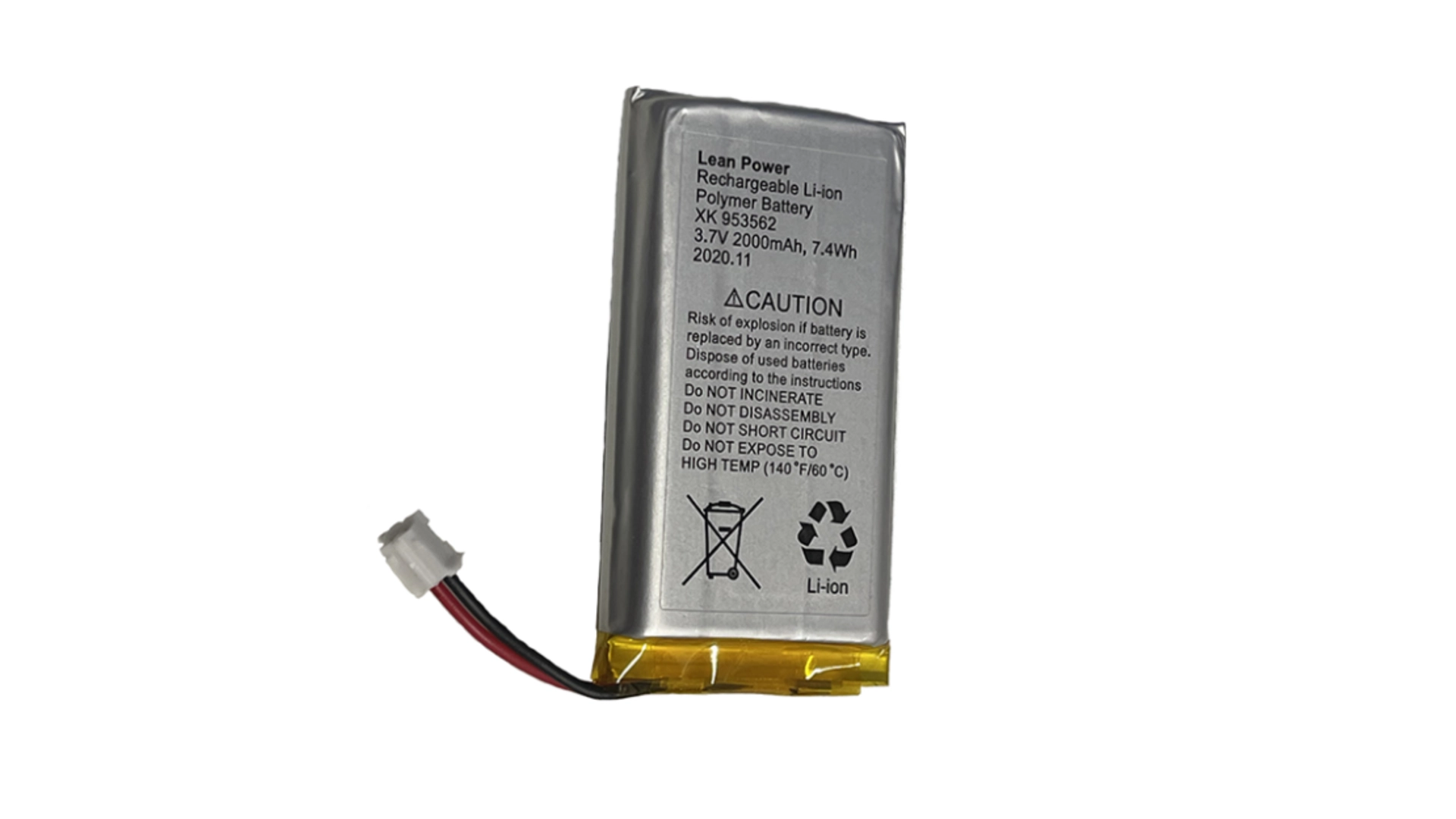 Équipement d'alarme batterie rechargeable pour centrale ajax hub, 2 br
