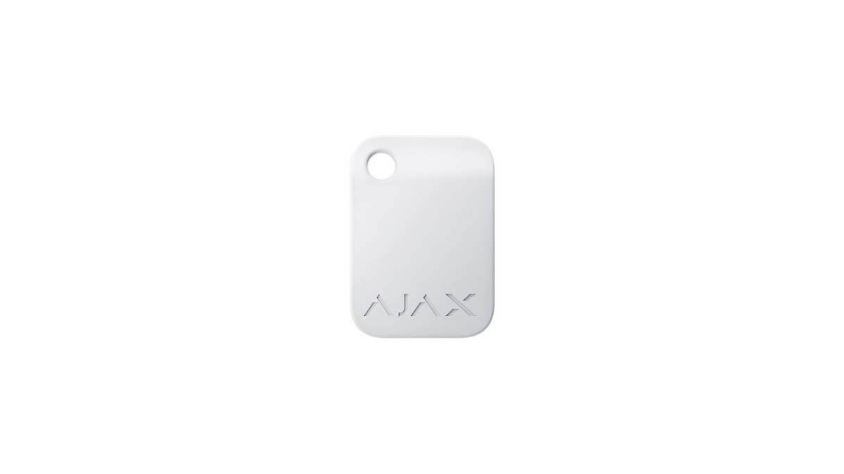 Badge de contrôle d'accès tag ajax white (100 pcs)