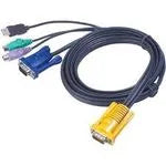 Câble KVM cordon PS/2-USB 3M – vue 2