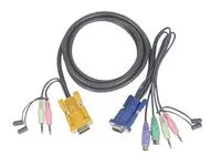 Câble KVM cordon PS/2 + audio – vue 10