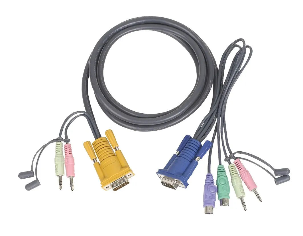 Câble KVM cordon PS/2 + audio – vue 9