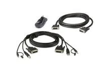 CABLE KIT DUAL DVI-DD/USB/SP LONGUEUR 1,8M – vue 2