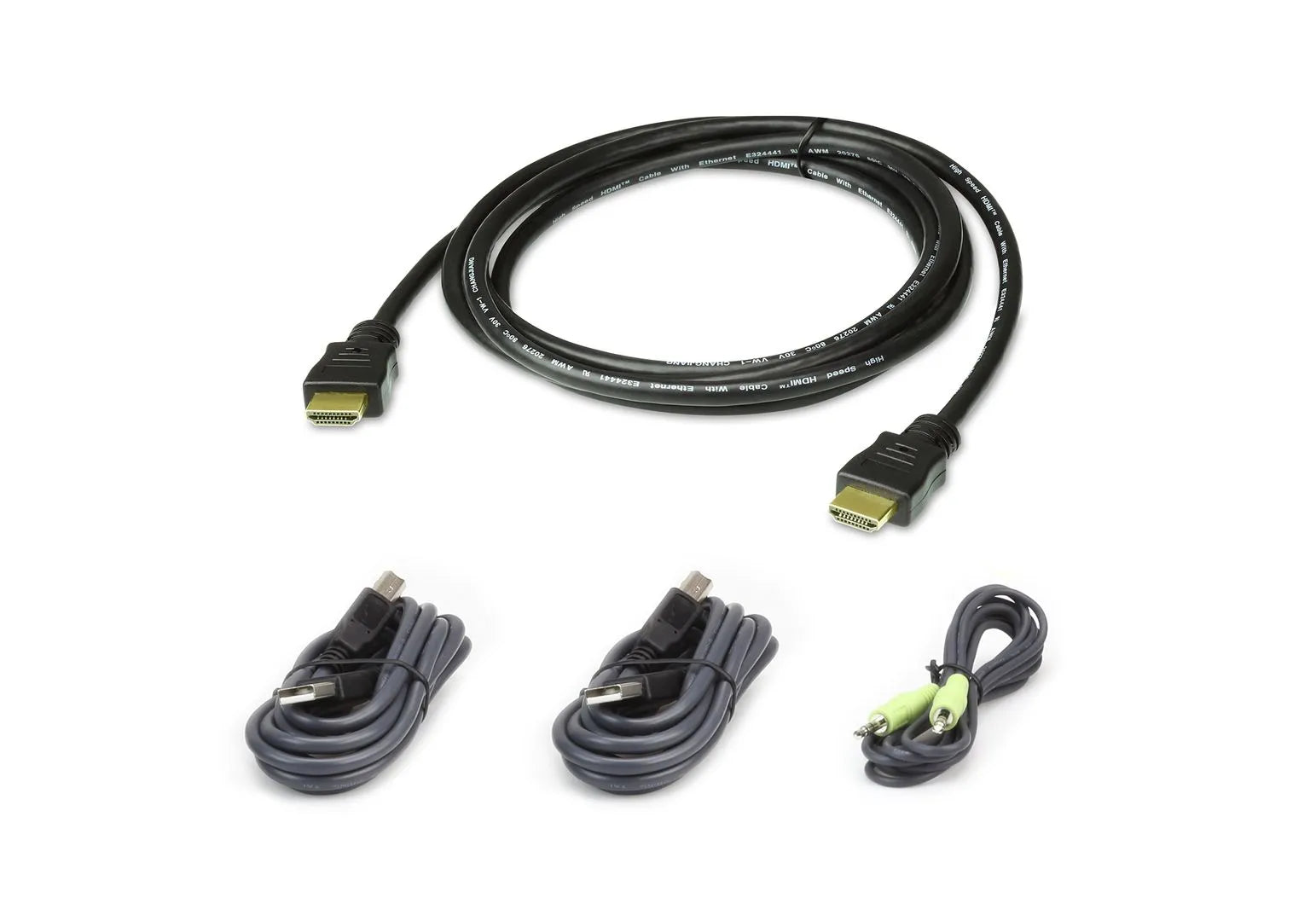 Câble KVM kit 1xHDMI/2xUSB/1xSP