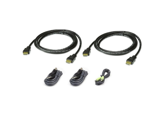 CÂBLE KIT DUAL HDMI/USB/SP LONGUEUR 1,8M