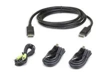 CABLE KIT DISPLAYPORT1.2/USB/SP LONGUEUR 3M – vue 2