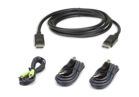 CÂBLE KIT DISPLAYPORT1.2/USB/SP LONGUEUR 3M