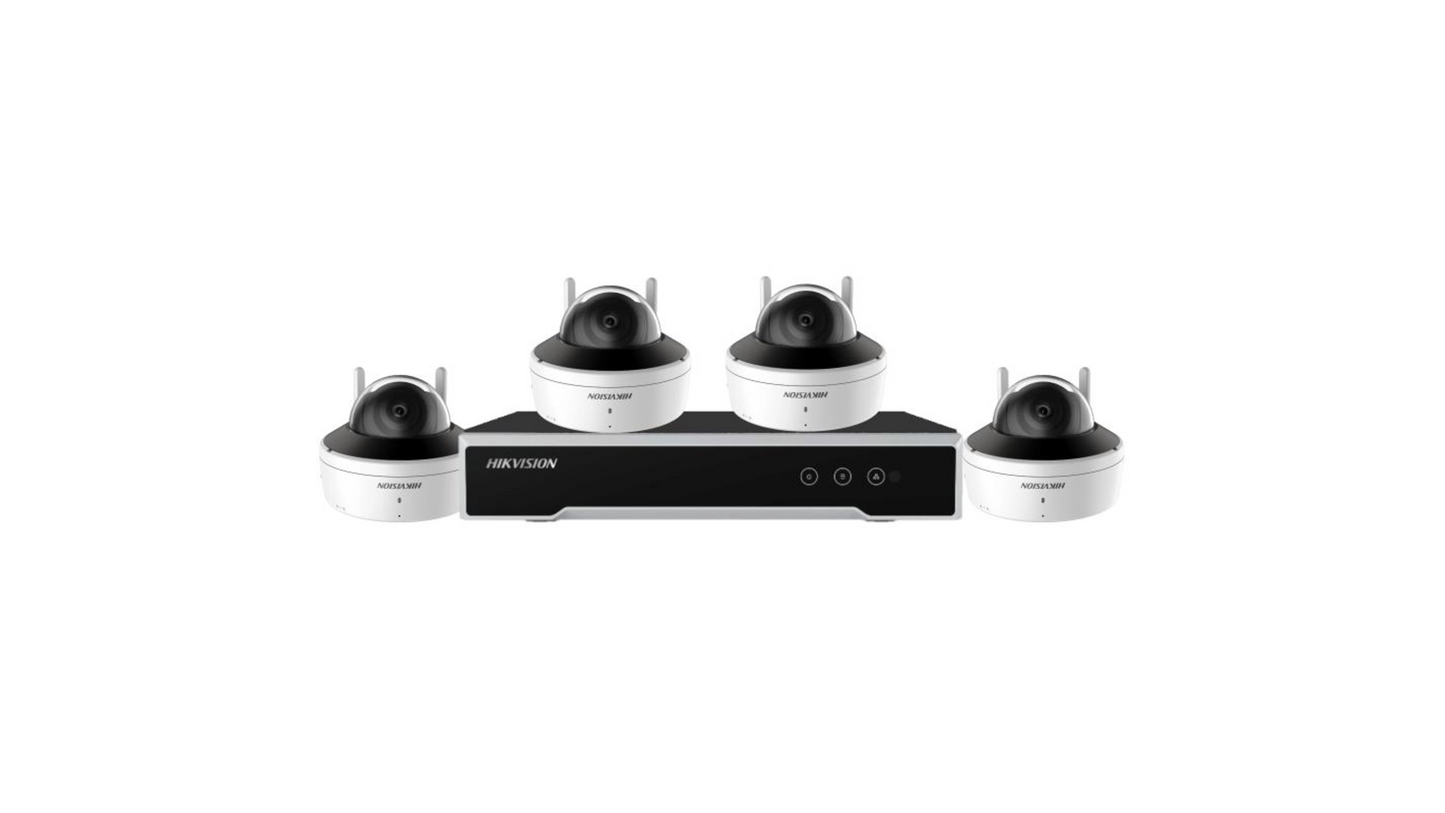 NK844W1H-1T(E) KIT WIFI 4 CAMERAS DOME 4MP + NVR 8 CANAUX