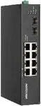 DS-3T0510HP-E/HS SWITCH L2 Unmanaged 8POE 2SFP 90W -30/65 C – vue 2