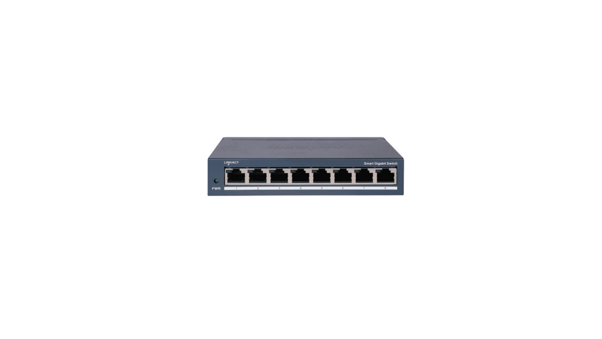 DS-3E1508-EI(O-STD)V2 SWITCH L2 8 PORTS RJ45