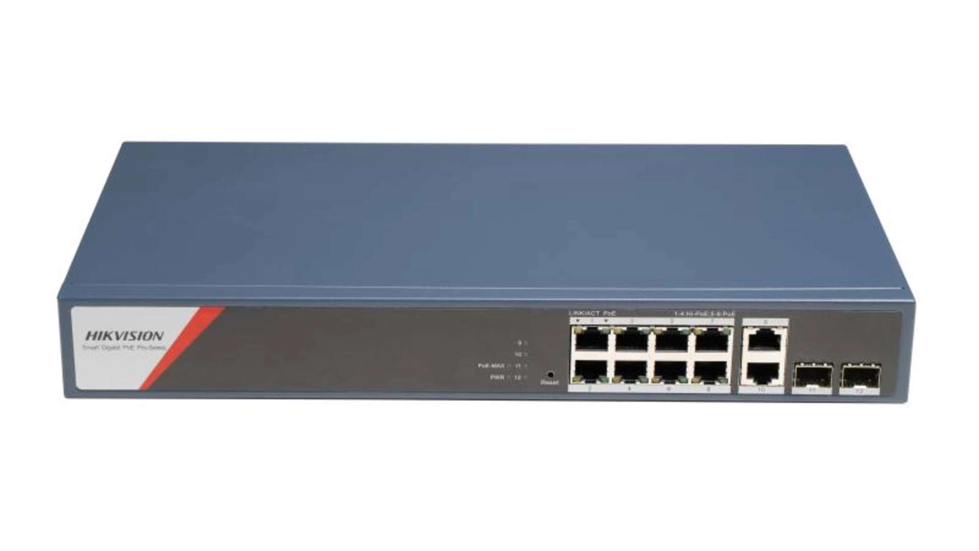 DS-3E1512HP-SI-8P2T2F SWITCH 8 PORTS POE (230W) 2 Gigabit SFP 2 RJ45