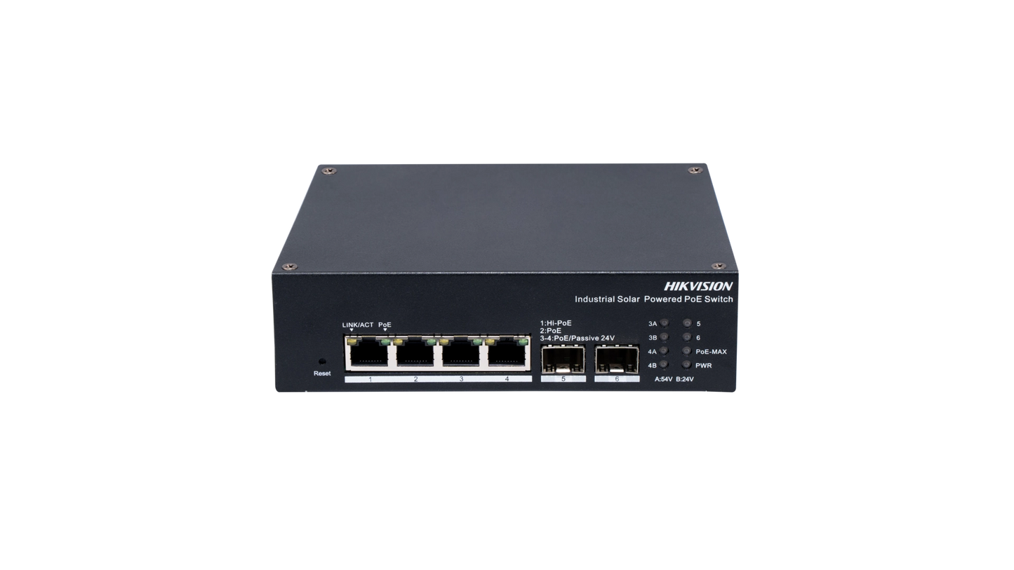 DS-3T1506HP-EI-UPS SWITCH INDUSTRIEL MANAGEABLE SMART MANAGED POE