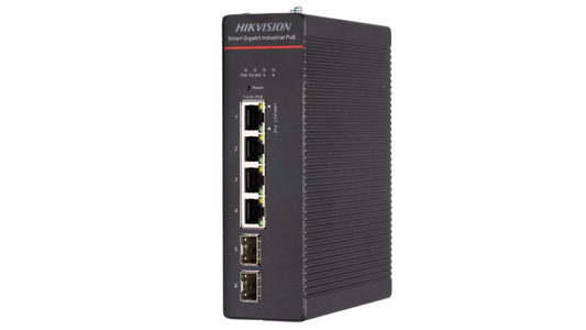 DS-3T1506HP-SI-4P2F NO POWER UNIT SWITCH INDUS 4 PORTS POE + 2 Gigabit SFP 300M