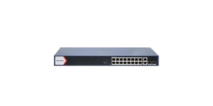 DS-3E1520P-EI SWITCH L2 16 PORTS POE GIGABIT (230W) 2xRJ45 2xSFP – vue 3