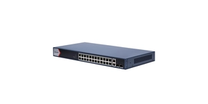 DS-3E1528P-EI SWITCH L2 24 PORTS POE GIGABIT (370W) 2xRJ45 2xSFP – vue 2