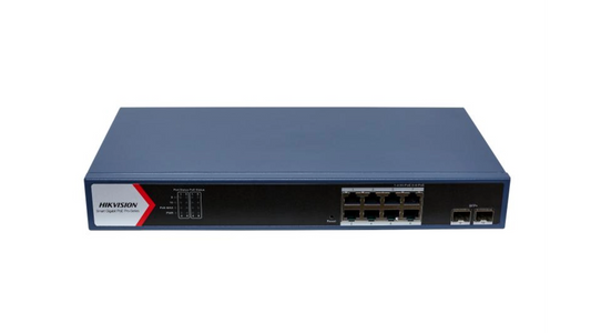 DS-3E1710HP-SI-8P2X SWITCH L2 8 PORTS POE(130W)+ 2 FIBRE OPTIQUE 10G