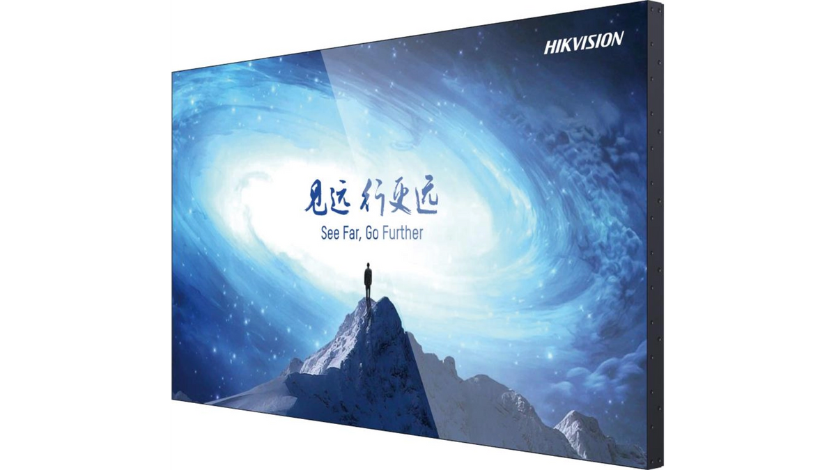 Écran informatique lcd 65' 4K vga/dvi/dp/hdmi/usb bord fin