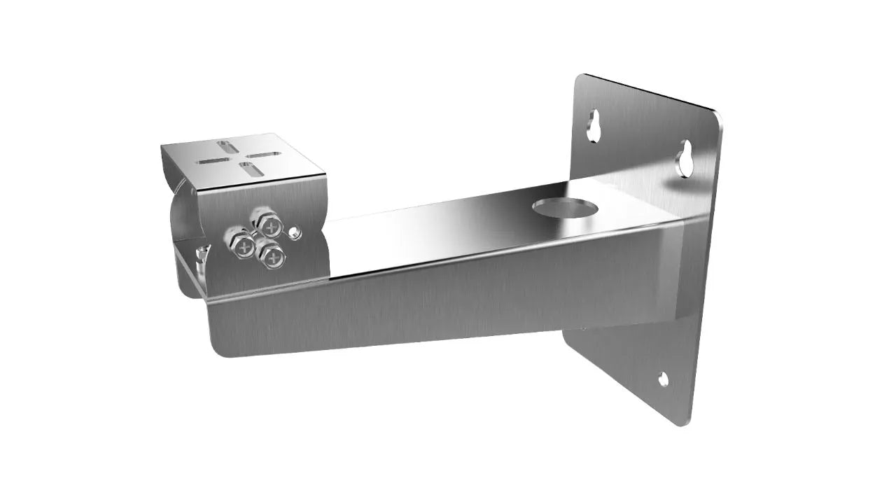 Accessoire pour caméra de vidéosurveillance support mural inoxydable