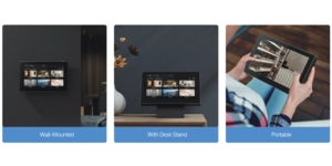Équipement informatique écran connecté ips 7' tactile WIFI 1024x600 – vue 6