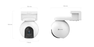 CS-EB8/SP-R100(3MP Type-C) KIT CAMERA SUR BATTERIE 3MP 4G + PANNEAU SOLAIRE – vue 5
