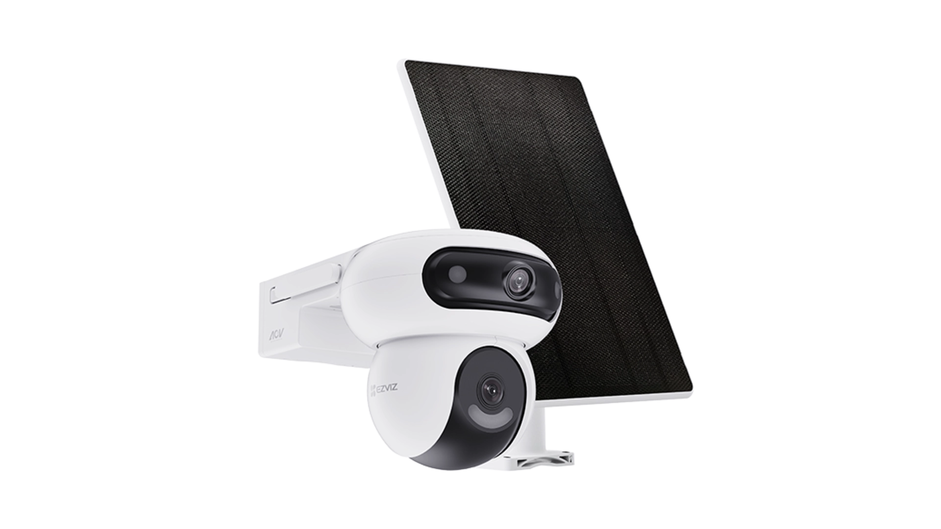 CS-HB90/SP-R100(4MP+4MP) BATTERIE CAMERA WIFI 2K EXT DOUBLE OBJECTIF + SOLAR PANEL