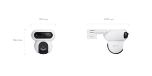 CS-HB90/SP-R100(4MP+4MP) BATTERIE CAMERA WIFI 2K EXT DOUBLE OBJECTIF + SOLAR PANEL – vue 6