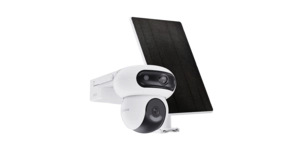 CS-HB90/SP-R100(4MP+4MP) BATTERIE CAMERA WIFI 2K EXT DOUBLE OBJECTIF + SOLAR PANEL – vue 2