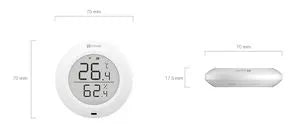Équipement d'alarme moniteur température et humidite WIFI – vue 3